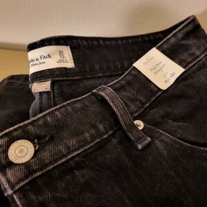 High Rise Distressed Abercrombie &Fitch Jeans